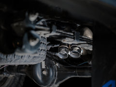 AWE 0FG Exhaust with BashGuard for 3rd Gen Tacoma - No Tips - Mounted