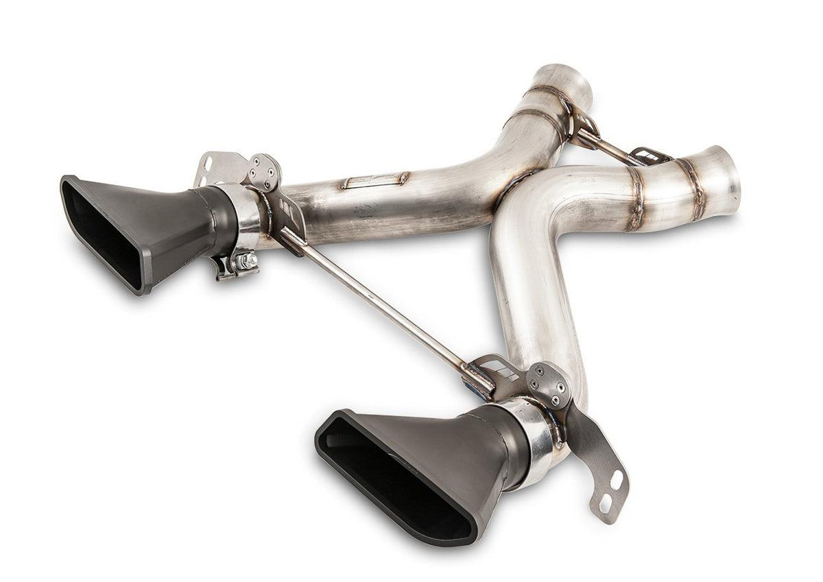 AWE Performance Exhaust for McLaren 650S - Black Tips - Primary