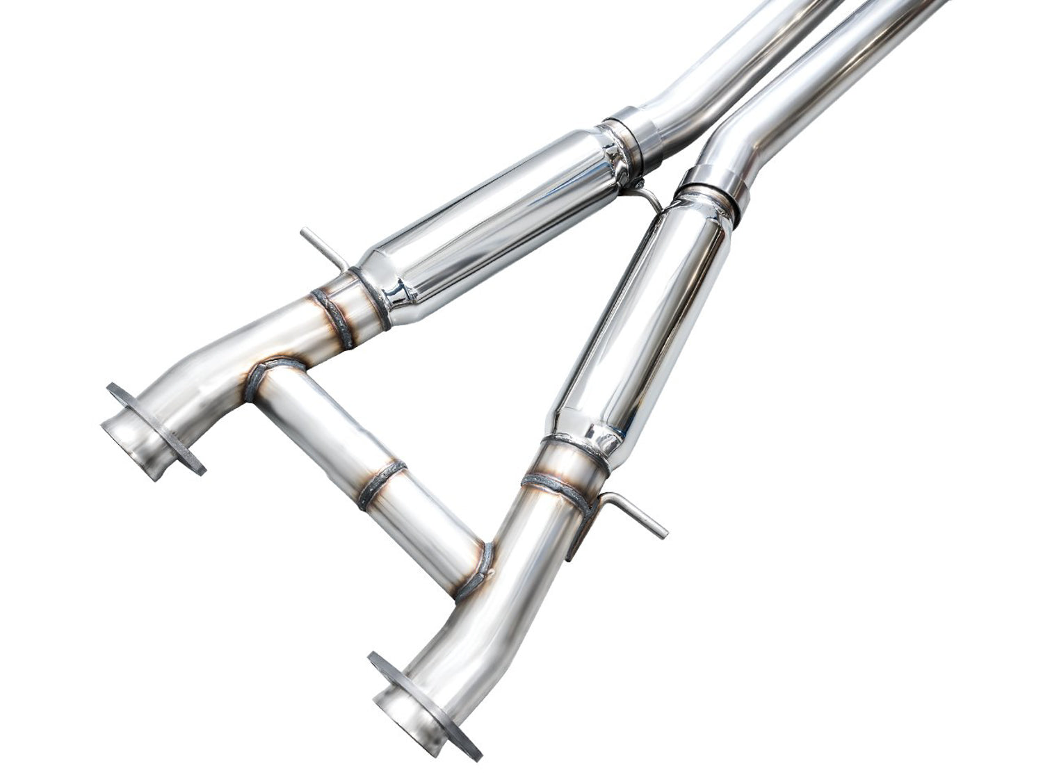 AWE Track Edition Exhaust for Dodge Durango 6.4 / 6.2 SC - Chrome Silver Tips - out of package