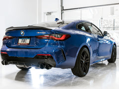 AWE Non-Resonated Touring Edition Exhaust for G2X M340i / M440i - Diamond Black Tips - Mounted