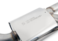 AWE Touring Edition Exhaust for Audi C7.5 A6 3.0T - Quad Outlet, Diamond Black Tips - out of package