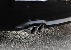 AWE Touring Edition Exhaust for B8 A5 2.0T - Quad Outlet, Chrome Silver Tips - out of package