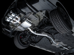 AWE Touring Edition Exhaust for DE5 Integra Type-S - Triple Chrome Silver Tips - Mounted