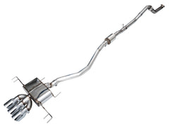 AWE Touring Edition Exhaust for FL5 Civic Type R - Triple Chrome Silver Tips - Primary