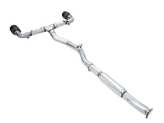 AWE Track Edition Exhaust for Subaru BRZ / Toyota GR86 / Toyota 86 / Scion FR-S - Diamond Black Tips - out of package