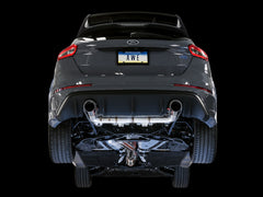 AWE Track Edition Cat-back Exhaust for Ford Focus RS - Chrome Silver Tips - Mounted