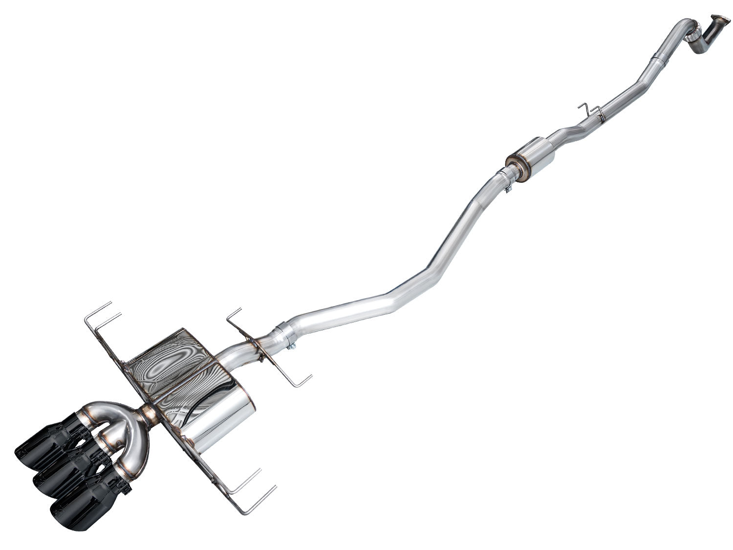 AWE Touring Edition Exhaust for DE5 Integra Type-S - Triple Diamond Black Tips - Primary