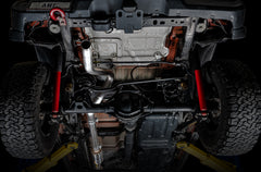AWE Trail Edition Catback Exhaust for Jeep JL/JLU 3.6L - Mounted