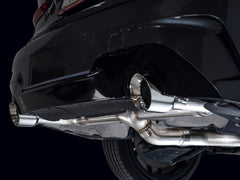 AWE Track Edition Axleback Exhaust for BMW G2X 330i/430i - Chrome Silver - Mounted