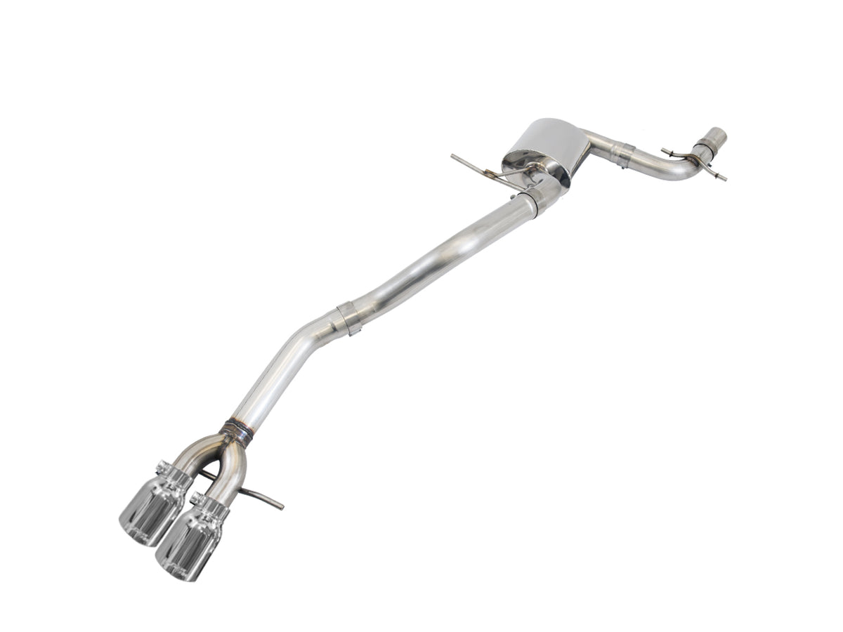 AWE Track Edition Exhaust for MK5 Jetta 2.0T - GLI - Chrome Silver Tips - Primary