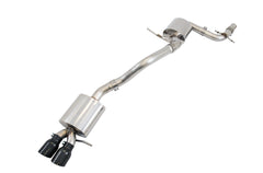 AWE Touring Edition Exhaust for MK6 GLI 2.0T - MK6 Jetta 1.8T - Diamond Black Tips - Primary