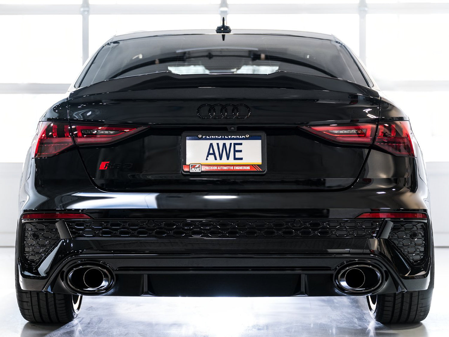 AWE SwitchPath™ Exhaust for Audi 8Y RS 3 - Mounted