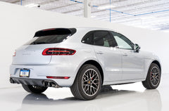 AWE Track Edition Axle-back Exhaust for Porsche Macan S / GTS / Turbo - Diamond Black 102mm Tips - Mounted