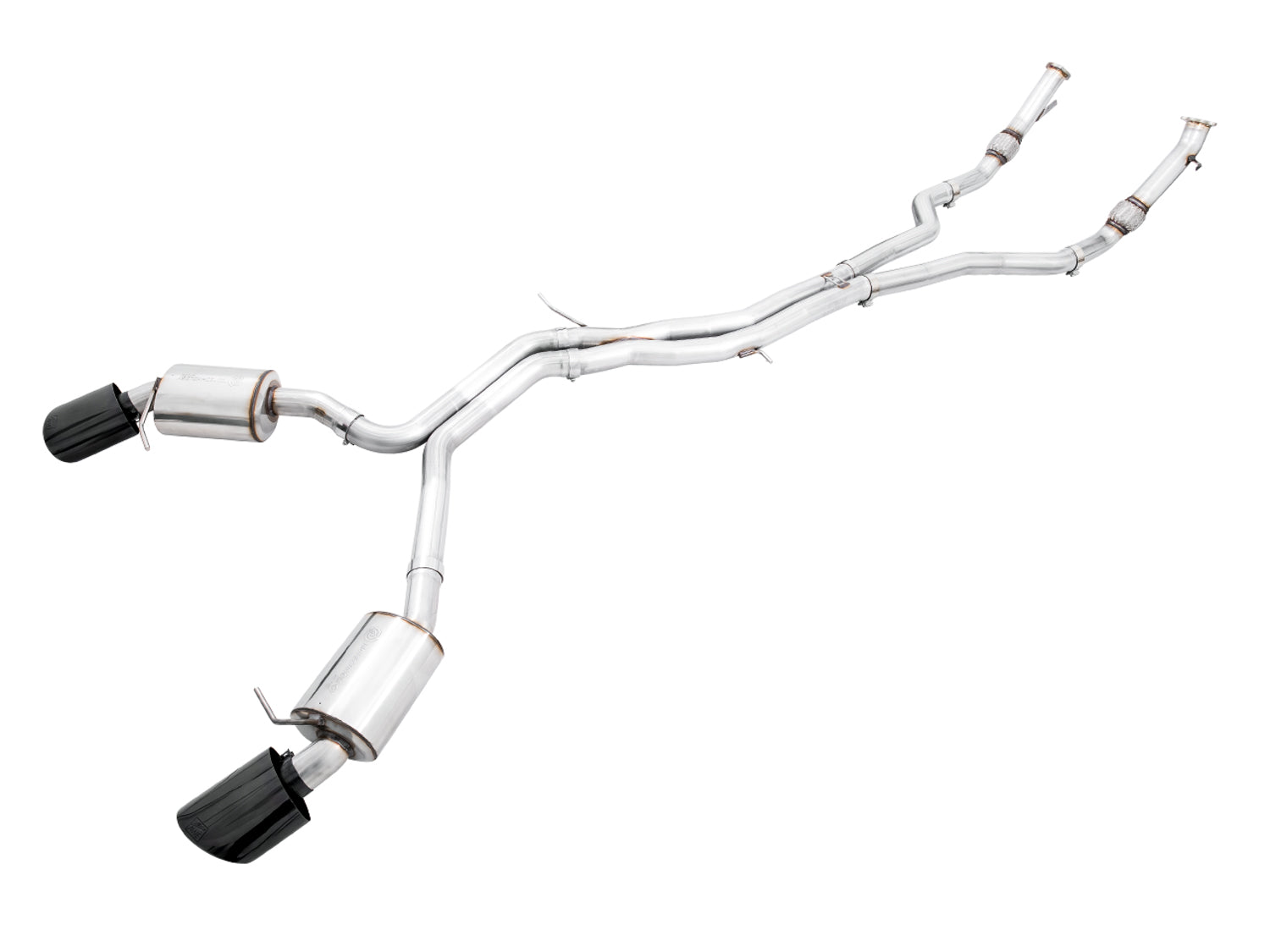 AWE Touring Edition Exhaust for Audi B9.5 RS 5 Coupe - Diamond Black RS-style Tips - Primary