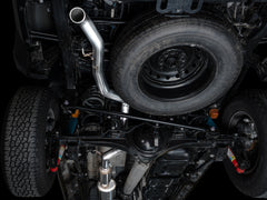 AWE 0FG Exhaust for 4th Gen Toyota Tacoma - BashGuard Only - Mounted