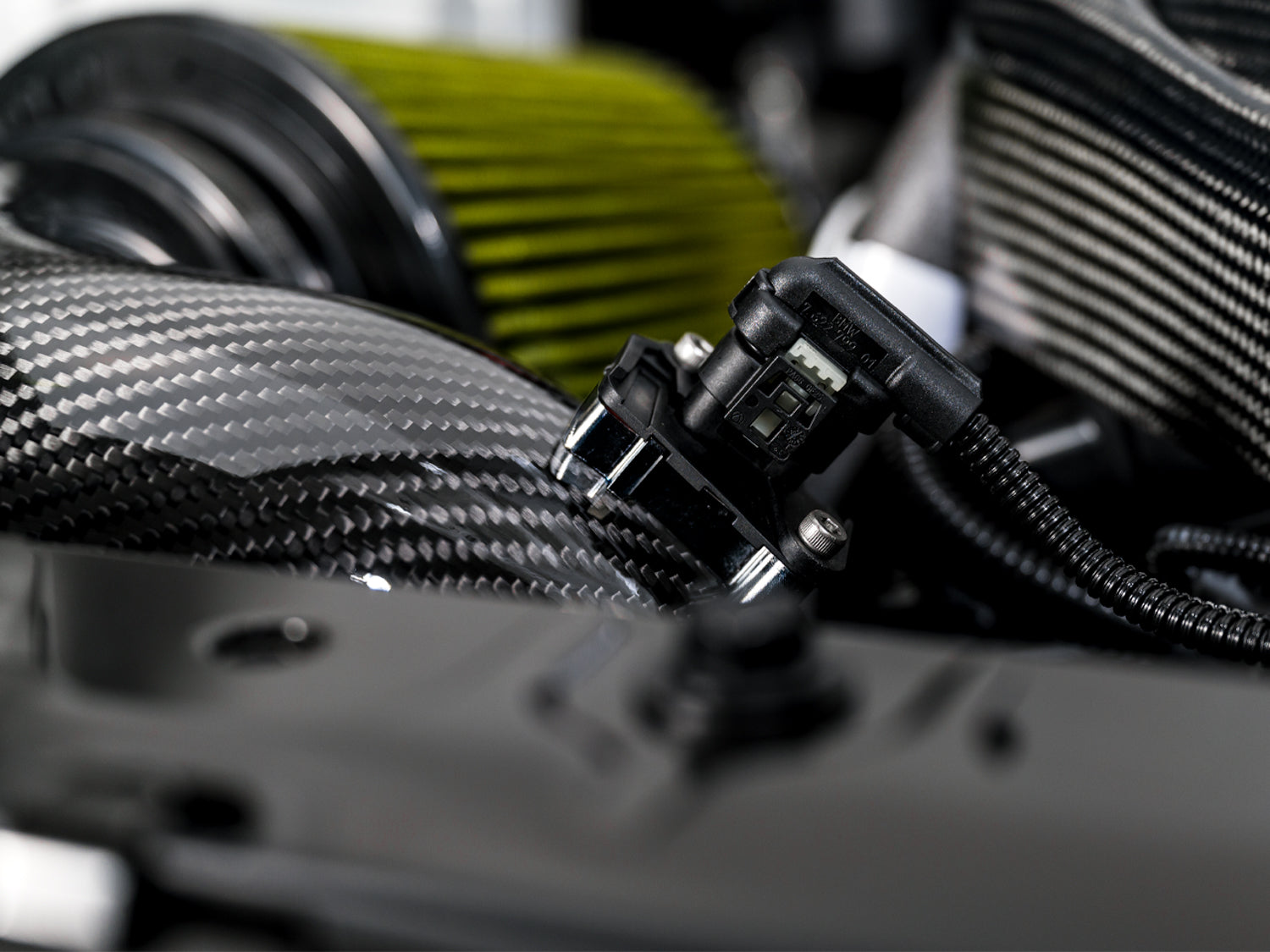 AWE S-FLO Carbon Intake for 2020+ GR Supra - Mounted
