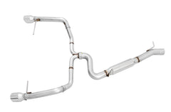 AWE Track Edition Exhaust for VW Golf Alltrack / Sportwagen 4Motion - Chrome Silver Tips - out of package