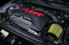 AWE 4.5" S-FLO Open Carbon Intake System for Audi 8V / Mk3 2.5T - Mounted