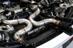 AWE Performance Exhaust for McLaren 720S - Diamond Black Tips - Primary