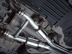 AWE Touring Edition Exhaust for Dodge Durango 3.6 / 5.7 - Diamond Black Tips - Mounted
