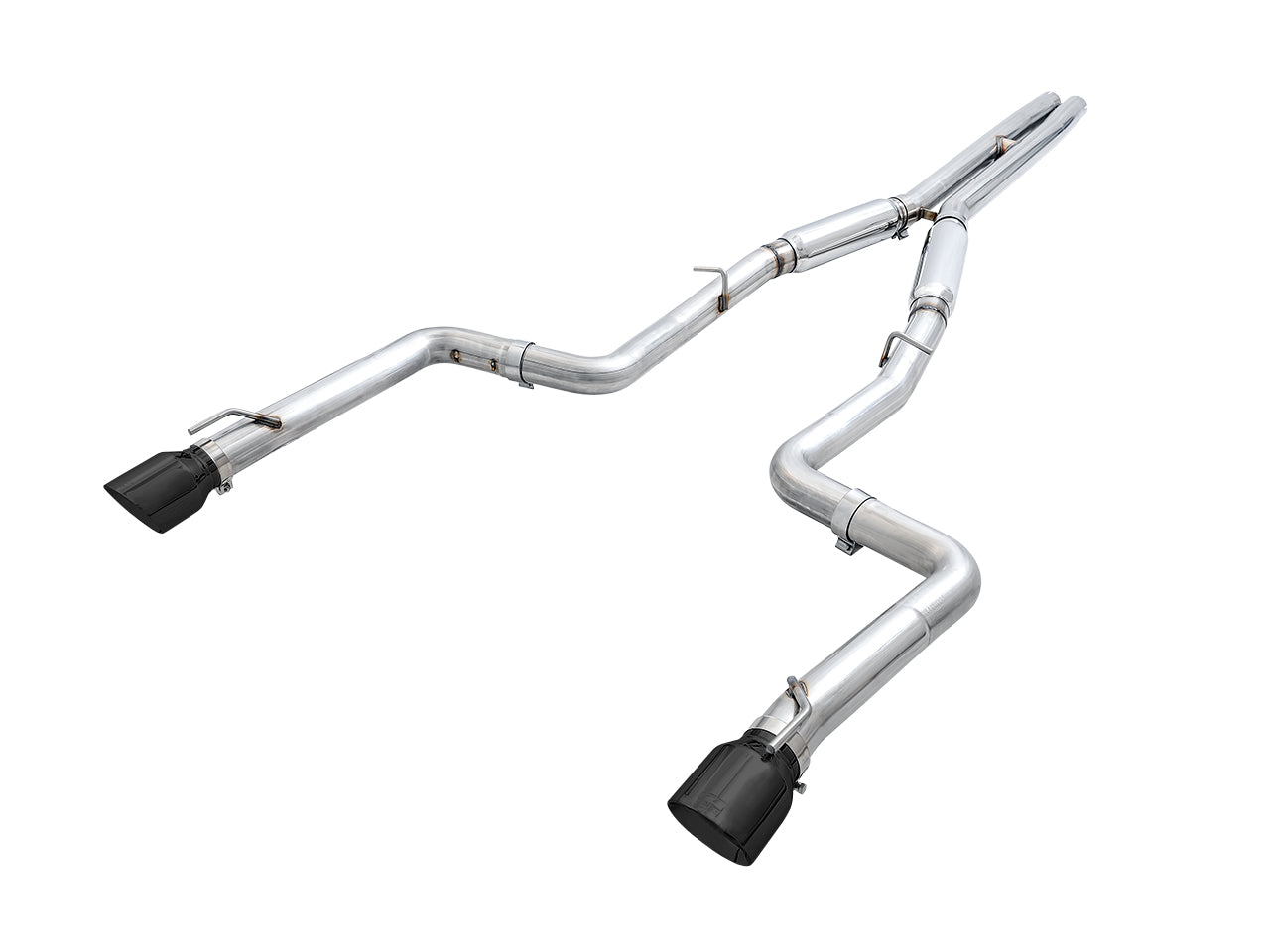 AWE Track Edition Exhaust for 15+ Charger 6.4 / 6.2 SC - Diamond Black Tips - Primary