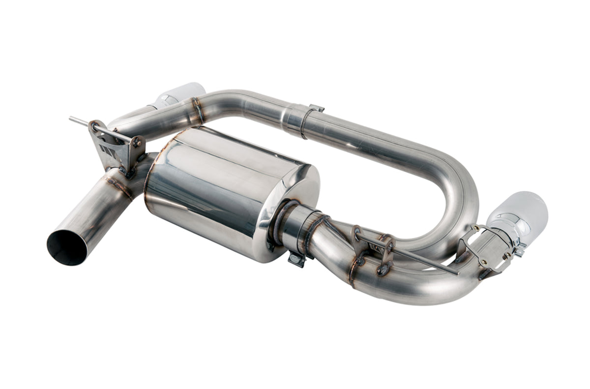 AWE Touring Edition Axle-back Exhaust for BMW F22 M235i / M240i - Chrome Silver Tips (102mm) - Primary