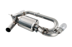 AWE Touring Edition Axle-back Exhaust for BMW F22 M235i / M240i - Chrome Silver Tips (102mm) - Primary