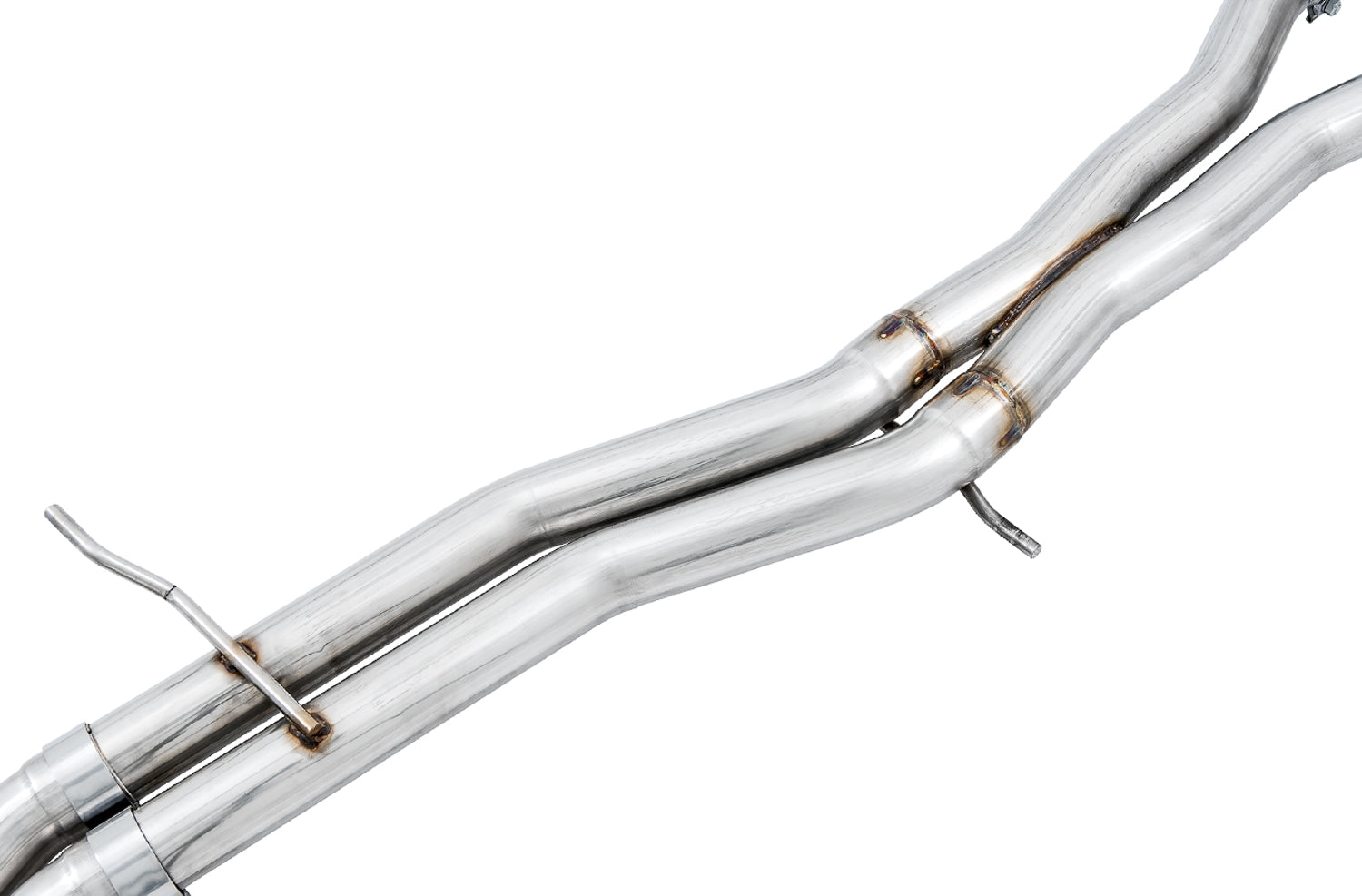 AWE Touring Edition Exhaust for Audi B9 S5 Sportback - Diamond Black 102mm Tips - out of package