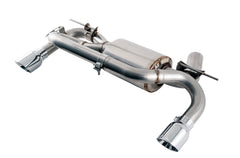 AWE Touring Edition Axle Back Exhaust for BMW F3X 335i/435i - Chrome Silver Tips (102mm) - Primary