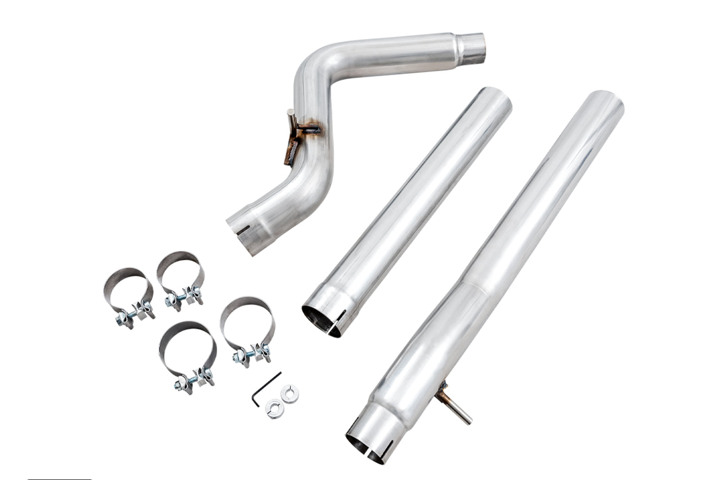 AWE Non-Resonated Mid Pipe for Jeep JK/JKU 3.6L - out of package