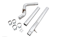 AWE Non-Resonated Mid Pipe for Jeep JK/JKU 3.6L - out of package