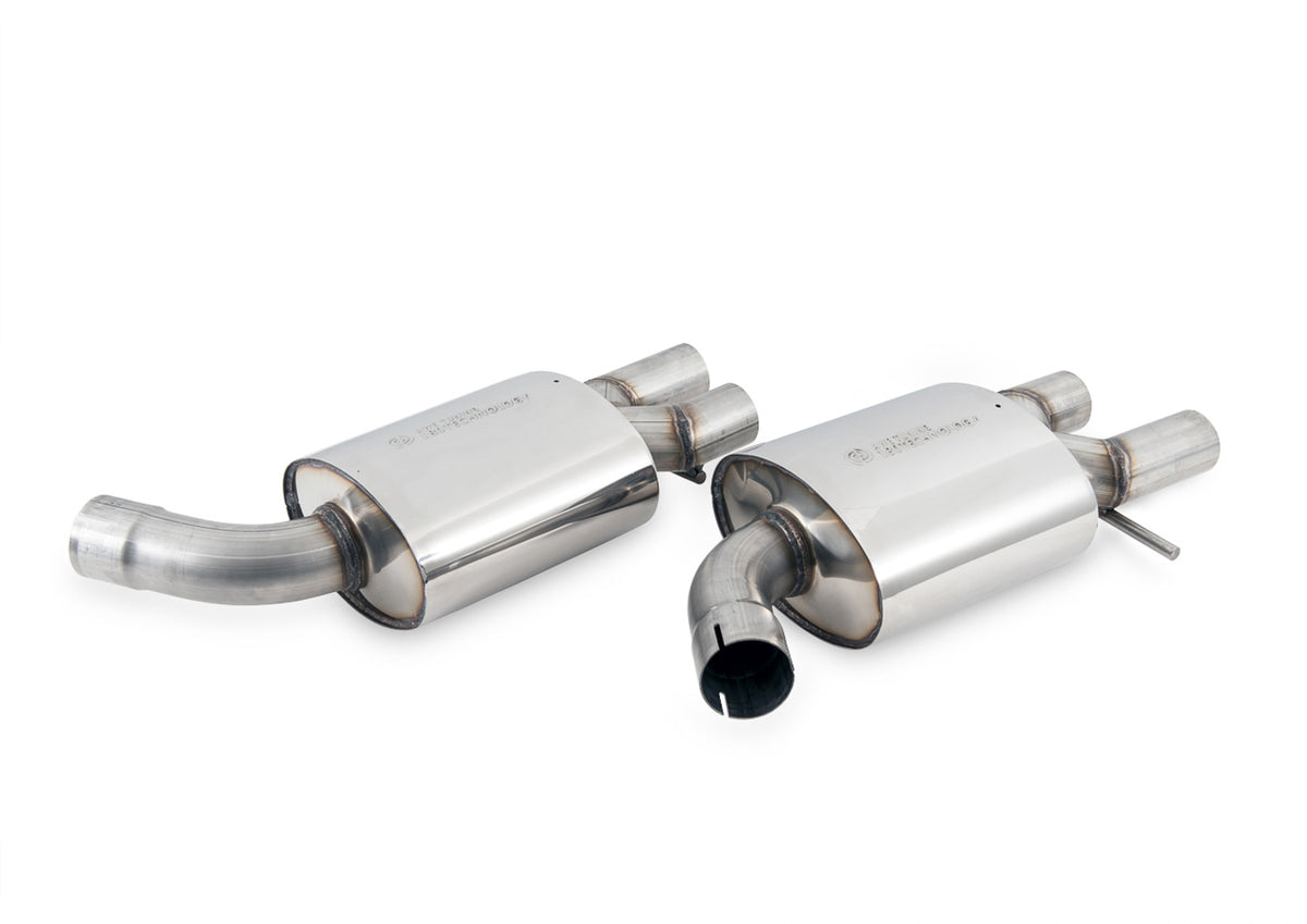 AWE Touring Edition Exhaust for Audi C7.5 A6 3.0T - Quad Outlet, Diamond Black Tips - out of package