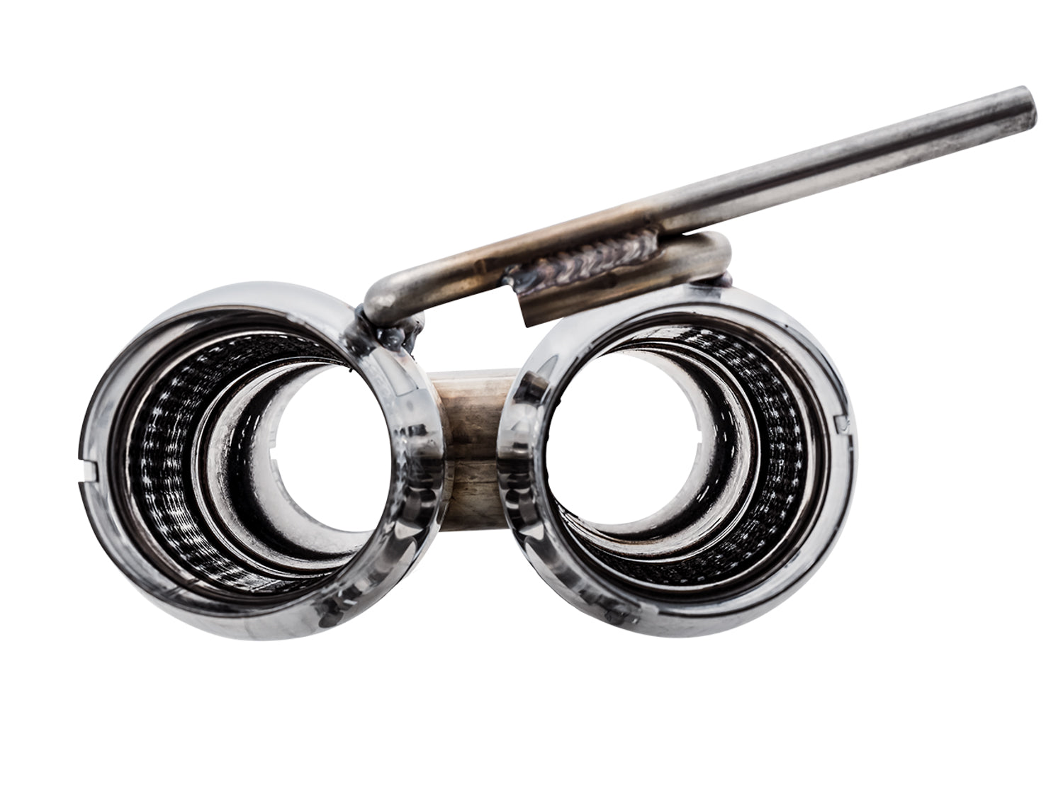 AWE 0FG Catback Exhaust for RAM TRX - Chrome Silver Tips - Close Up