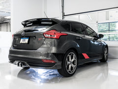 AWE Track Edition Cat-back Exhaust for Ford Focus ST - Chrome Silver Tips - Mounted
