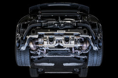 AWE SwitchPath™ Exhaust for 991.2 Carrera / S / GTS with PSE - Chrome Silver Tips - Mounted