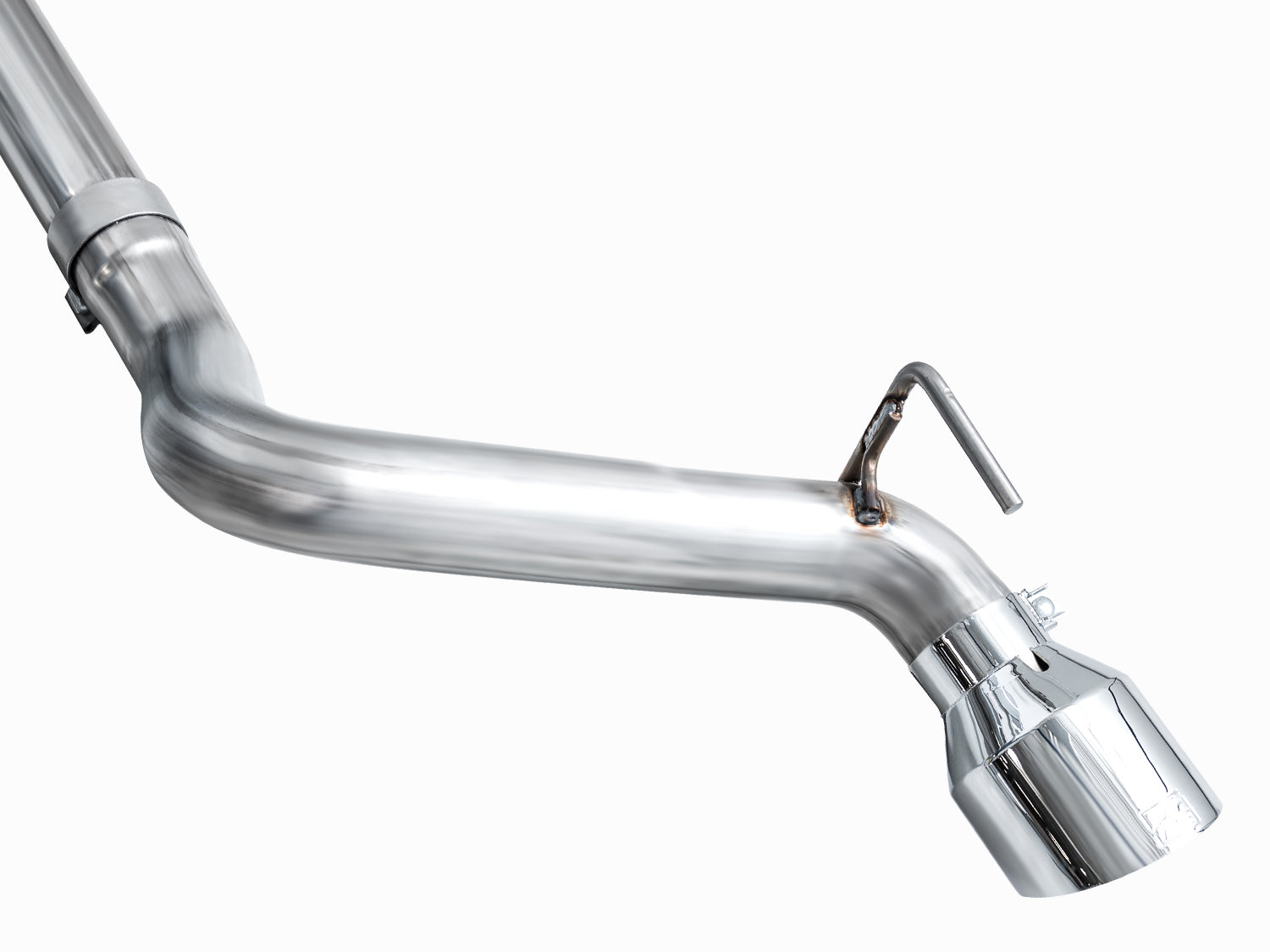 AWE Track Edition Exhaust for Nissan Z - Chrome Silver Tips - out of package