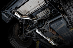 AWE Trail Edition Catback Exhaust for Jeep JT 3.6L - Mounted