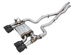AWE SwitchPath™ Catback Exhaust for BMW F8X M3/M4 - Diamond Black - Primary