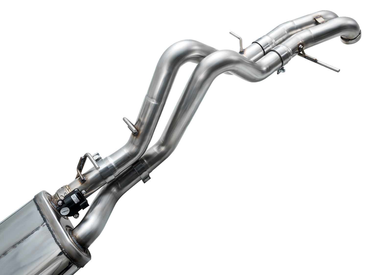 AWE SwitchPath Exhaust for Ford Bronco Raptor - Dual BashGuards - out of package