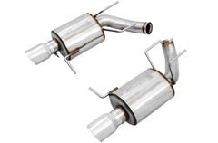 AWE Touring Edition Axle-back Exhaust for the S197 Ford Mustang GT - Chrome Silver Tips - Primary