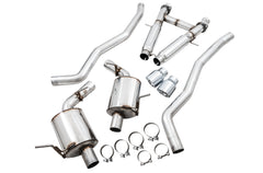 AWE Touring Edition Exhaust for Jeep Grand Cherokee SRT - Chrome Silver Tips - out of package