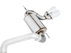 AWE Touring Edition Cat-back Exhaust for Ford Focus ST - Resonated - Chrome Silver Tips - out of package