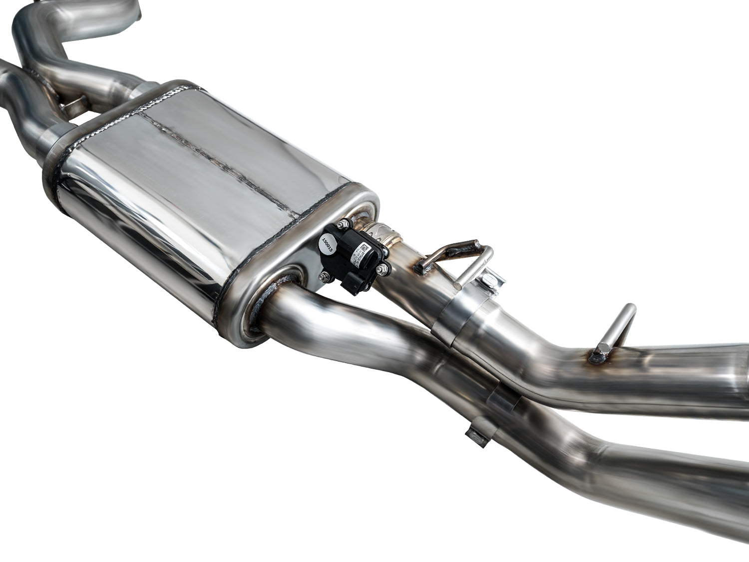 AWE SwitchPath Exhaust for Ford Bronco Raptor - Dual BashGuards - out of package