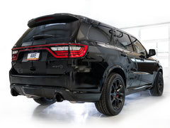 AWE Track Edition Exhaust for Dodge Durango 6.4 / 6.2 SC - Diamond Black Tips - Mounted