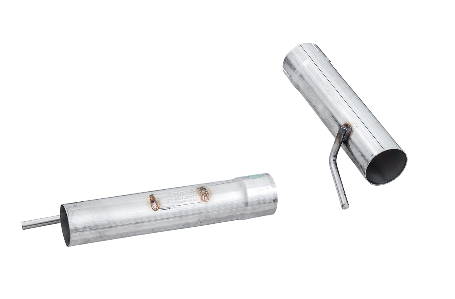 AWE Track Edition Exhaust for Audi 8V RS 3 - Diamond Black RS-style Tips - out of package