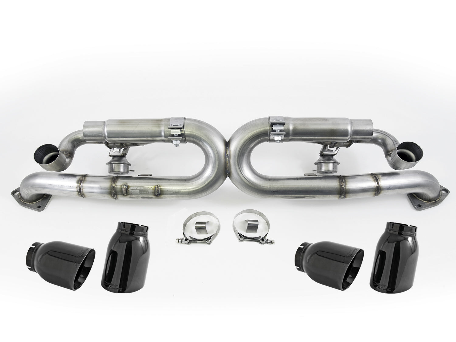 AWE SwitchPath™ Exhaust for Porsche 991 - Non-PSE cars - Diamond Black Tips - Primary