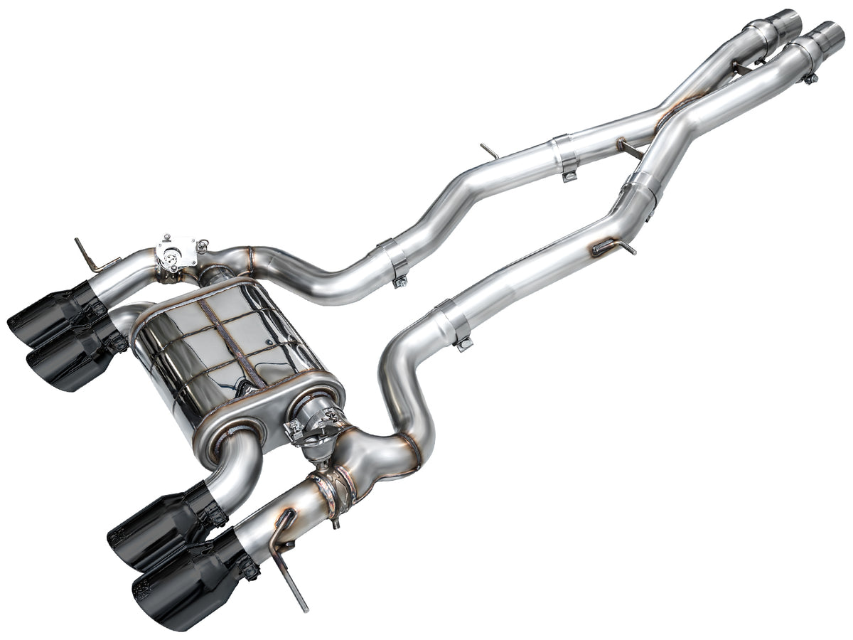 AWE   SwitchPath™ Exhaust for BMW G87 M2 - Diamond Black Tips - Primary