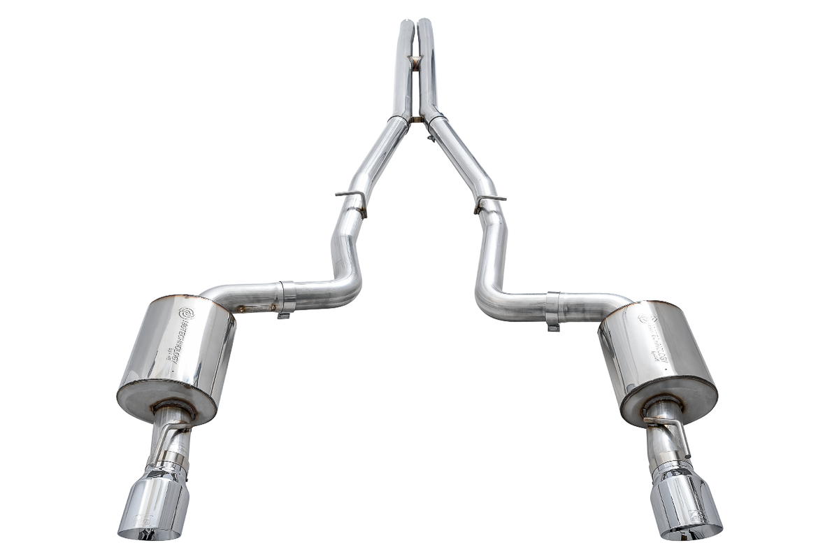 AWE Touring Edition Exhaust for 17+ Charger 5.7 - Chrome Silver Tips - Primary