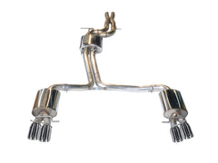 AWE Touring Edition Exhaust for Audi S5 3.0T - Chrome Silver Tips (102mm) - Primary