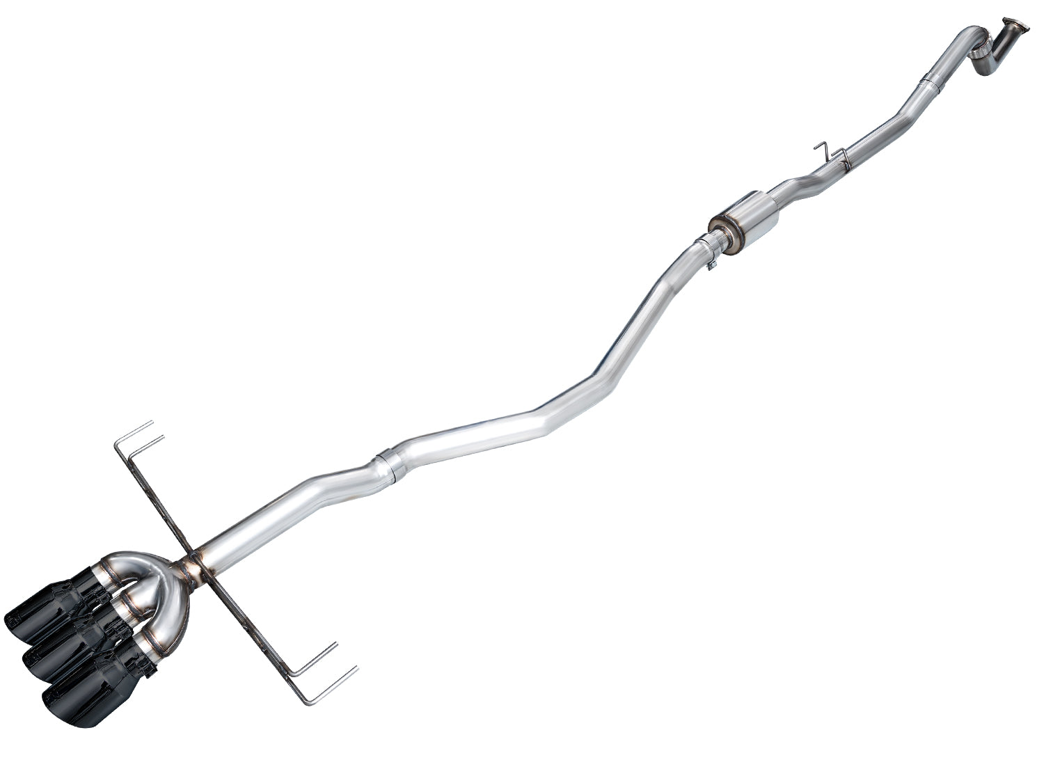 AWE Track Edition Exhaust for DE5 Integra Type-S - Triple Diamond Black Tips - Primary